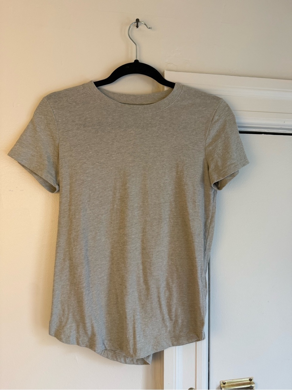 Madewell Women’s Crew Neck Tee - Light Gray